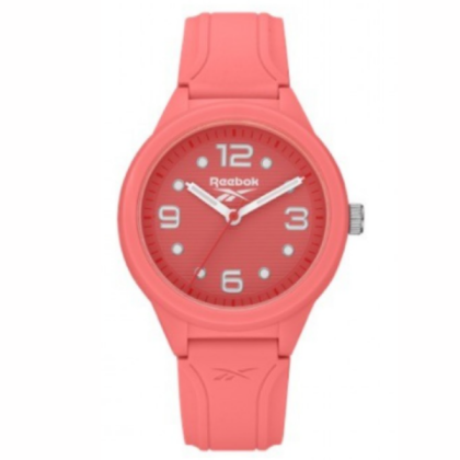 Reebok Sport Watch Peach Dial And Silicone Strap Women Watch RV-SPE-L2-PQIQ-Q1